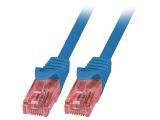 LAN кабел, U/UTP, cat. 6, Cu, син, 1.5m