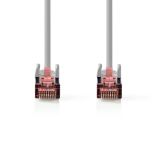 LAN кабел, категория 6, Cu, RJ45 към RJ45, 0.5m, сив, CCGL85221GY05, NEDIS