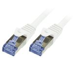 LAN кабел, S/FTP, cat. 6a, Cu, бял, 2m, 26AWG
