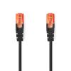 LAN cable, S/FTP, cat. 6, Cu, black, 0.5m, 28AWG, CCGL85200BK05, Nedis
 - 1