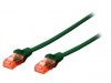 LAN кабел, U/UTP, cat. 5e, CCA, зелен, 2m, 26AWG
