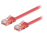 LAN кабел, U/UTP, cat. 6, Cu, червен, 1.5m, 32AWG