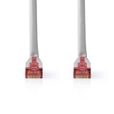 LAN кабел, категория 6, CCA, RJ45 към RJ45, 2m, сив, CCGL85220GY20, NEDIS