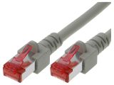 LAN кабел, S/FTP, cat. 6, Cu, FRNC, сив, 10m, 27AWG