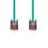 LAN кабел, категория 6, Cu, RJ45 към RJ45, 0.5m, зелен, CCGL85221GN05, NEDIS