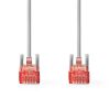 LAN кабел, категория 6, CCA, RJ45 към RJ45, 15m, сив, CCGL85230GY150, NEDIS - 1