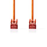LAN кабел, U/UTP, категория 6, CCA, оранжев, 0.25m, 24AWG, CCGL85221OG025