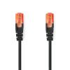 LAN cable, Cat6, RJ45 to RJ45, 2m, CCGL85200BK10, NEDIS - 3