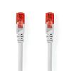 LAN кабел, категория 6, Cu, RJ45 към RJ45, 0.25m, бял CCGL85200WT025, NEDIS - 3