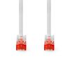 LAN кабел, категория 6, Cu, RJ45 към RJ45, 0.25m, бял CCGL85200WT025, NEDIS - 1