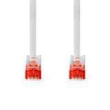 LAN кабел, категория 6, Cu, RJ45 към RJ45, 0.25m, бял CCGL85200WT025, NEDIS