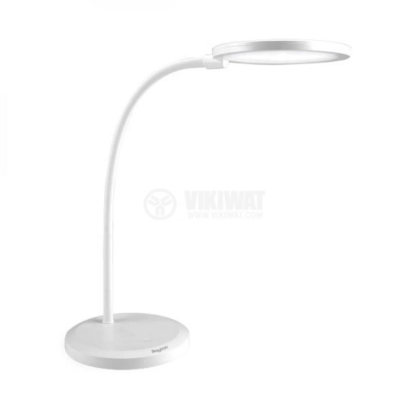 Desk lamp, BK01-01310, 230VAC, 7W, 4000K, 500lm, white, IP20 - 1