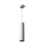 LED pendant spotlight fixture, surface mount, 35W, GU10, white, IP20, BH04-00400