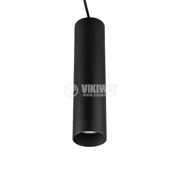 LED pendant spotlight fixture, surface mount, 35W, GU10, black, IP20, BH04-00401 - 4