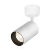 LED spotlight fixture for surface mounting, 35W, GU10, white, ф60x172mm, BH04-00710 - 1