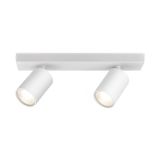 LED spotlight fixture for surface mounting, 2x35W, GU10, white, BH04-00820