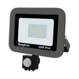 LED floodlight, 20W, 230VAC, 1800lm, 6500K, cool white, IP54, BT60-22032
