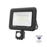 LED floodlight, 30W, 230VAC, 2550lm, 6500K, cool white, IP54, BT60-43031