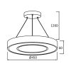 LED pendant lamp JADE, 36W, 230VAC, 3240lm, warm, neutral and cold white BH16-06180 - 2
