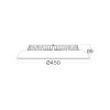 LED плафон BH85-00030, 24W, 230VAC, 1700lm - 5