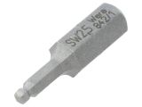 Screwdriver bit hex HEX 2.5mm, 25mm