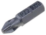 Screwdriver bit Pozidriv PZ2, 25mm