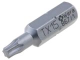 Накрайник Torx TX15, 25mm