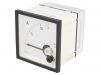 Amperemeter EQN72-10/20A, 0~10A, AC, 72x72x58.5mm