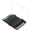 Screwdriver set, star type, vanadium steel, 6 pieces, SD-3502, PRO'S KIT
