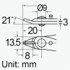 Клещи резачки, антистатични, 125mm, 1PK-30-E, PRO'S KIT - 2
