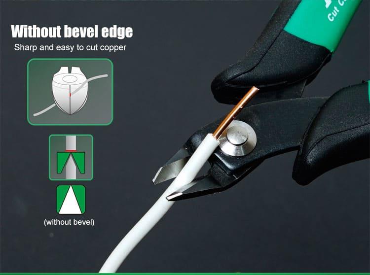 Cutting pliers, 135mm, high carbon steel, PM-30D, PRO'S KIT
