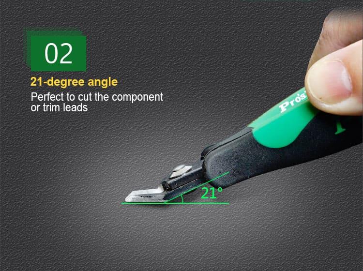 Cutting pliers, 135mm, high carbon steel, PM-30D, PRO'S KIT
