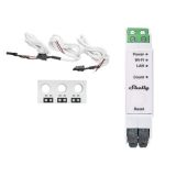 Wi-Fi Smart електромер, 230VAC, Shelly PRO 3EM-3CT63, трифазен, 268193