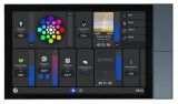 Wi-Fi Smart, 5A, 240VAC, touch display, black, Shelly Wall Display XL, 073008