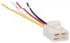 Relay Socket AS401, 12 VDC, 10 A, 4pin, with wires