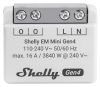 Wi-Fi Smart electricity meter, 240VAC, Shelly PM Mini Gen4, single-phase, 070823