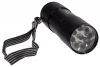 LED metal flashlight 9 led - 3