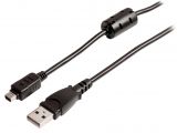 Adapter cable, USB 2.0 A-male to Nikon 8-Pin-male, 2m