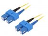 Оптична пач корда, SC/UPC, SC/UPC, duplex, OS2, жълт, LAPP kabel