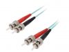 Оптична пач корда, ST/UPC, ST/UPC, duplex, OM3, син, LAPP kabel