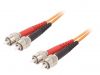 Fiber patch cord, FC/UPC, FC/UPC, duplex, OM1, orange, LAPP kabel