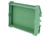 Enclosure box base, PVC, color green, DM100-0120-14-100AH