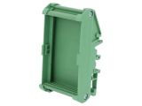 Enclosure box base, PVC, color green, DM100-0040-14-100AH
