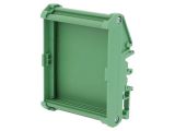 Enclosure box base, PVC, color green, DM100-0070-14-100AH