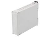 Enclosure for DIN rail, PPE, color gray, 1597DINM22GY