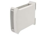 Enclosure for DIN rail, ABS, color gray, 10.001235