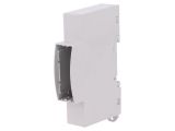 Enclosure for DIN rail, ABS, color gray, 25.0110000.BL