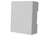 Enclosure for DIN rail, ABS, color gray, 35.0414000.BL