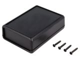 Кутия универсална, ABS, цвят черен, 1593PBK