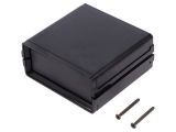 Кутия с панел, полистирен, цвят черен, MC11.9